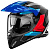 Airoh Мотошлем Bandit Tune Blue/red Gloss в Кемерове
