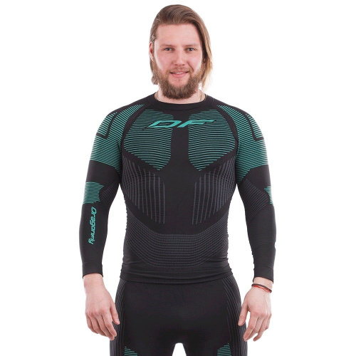 Dragonfly Термофутболка 3DThermo Green с длинным рукавом в Кемерове