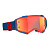 Scott Очки кроссовые Fury dark blue/neon red/orange chrome works в Кемерове