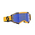 Scott Очки кроссовые Fury dark yellow/dark blue/blue chrome works в Кемерове