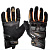 Sweep Перчатки кожаные+текстиль Hammer Black/Orange в Кемерове