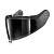 Shark Визор Skwal i3/Ridill 2/D-Skwal 3 Dark Smoked в Кемерове