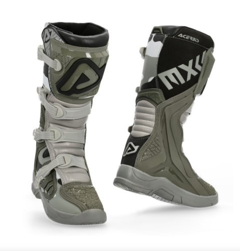 Acerbis Мотоботы кроссовые X-Team Brown/Grey в Кемерове