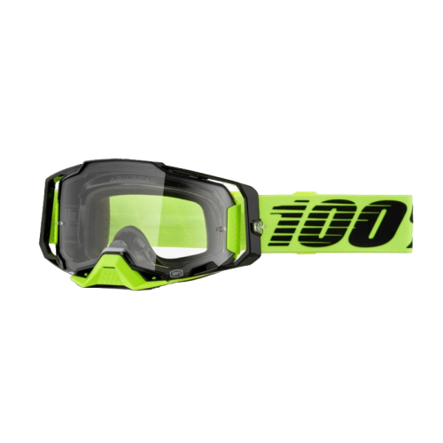 100% Очки Armega Neon Yellow / Clear в Кемерове