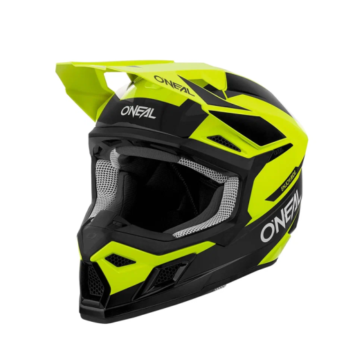 Oneal Шлем кроссовый 3Series Race желтый/черный в Кемерове