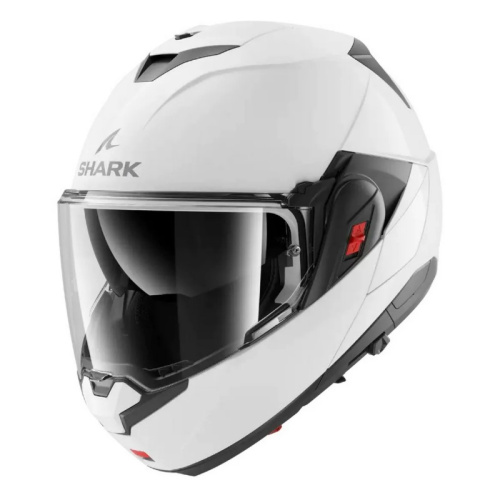 Shark Мотошлем Oxo Blank White Glossy в Кемерове
