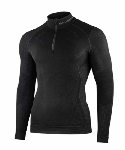 Brubeck Футболка мужская Extreme Merino Черный в Кемерове