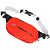 Dragonfly Гермосумка поясная DF Wallet 2л Red-Black в Кемерове