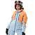 Dragonfly Куртка горнолыжная утепленная Gravity Woman 2025 Mock Orange-Light Blue в Кемерове