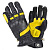 BY City Мотоперчатки Retro II Black/Yellow в Кемерове