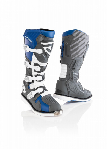 Acerbis Мотоботы кроссовые X-Race Blue/Grey в Кемерове
