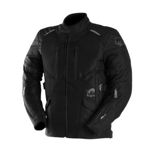 Furygan Мотокуртка Brooks Vented + текстиль Черный в Кемерове
