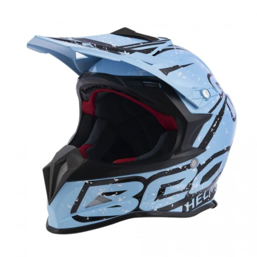 Beon Шлем B-602 Black/Blue в Кемерове